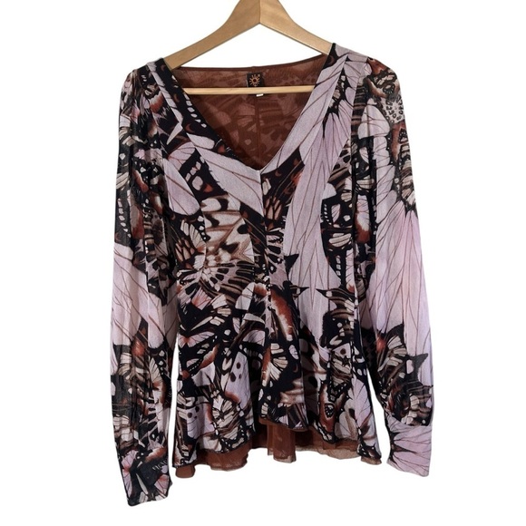 JEAN PAUL GAULTIER Soleil Vintage Y2K Butterfly Top - Picture 6 of 14